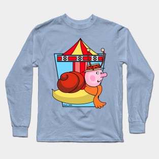 Brian the Snail - Magic Roundabout Long Sleeve T-Shirt